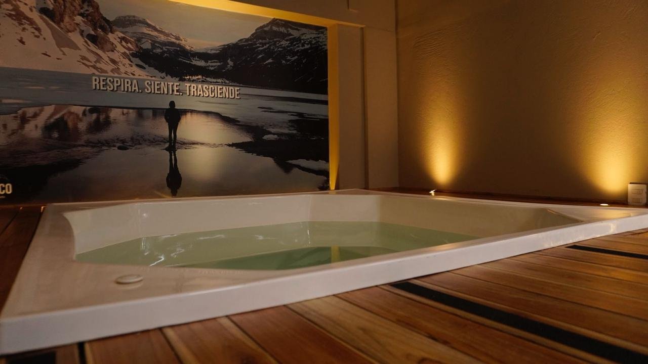 Espacio interior de meditación en Nórdico Ice